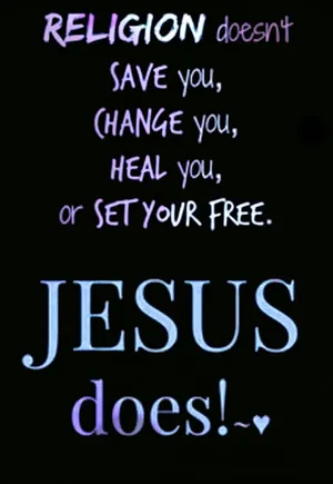 Religious Quote Jesus Saves Wallpaper