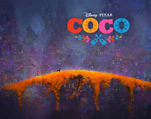 Relive The Magical Journey Of Coco In Disney's Animated Classic! Wallpaper