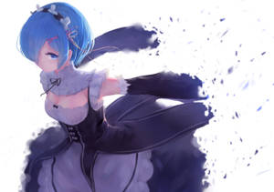 Rem Brings A Bit Of Magic And Joy To Re Zero Wallpaper