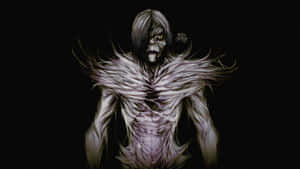 Rem The Shinigami, The Loyal Companion And Protector Of Misa Amane, Stands Guard In A Starry Night Wallpaper