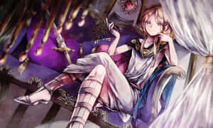 Remarkable Artwork Of Morgiana, A Character From The Manga Magi Wallpaper