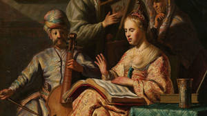 Rembrandt Musical Company Wallpaper