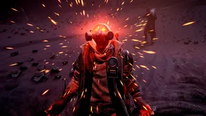 Remnant 2 Intense Combat Scene Wallpaper