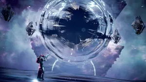 Remnant 2 Mysterious Portal Scene Wallpaper