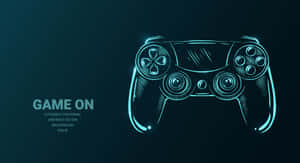 Remote Game Joystick Illustration Wallpaper