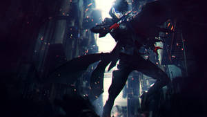 Ren Amamiya Joker In City Wallpaper