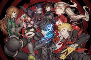 Ren Amamiya Phantom Thieves Wallpaper