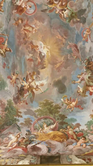 Renaissance Aesthetic The Last Judgement Wallpaper