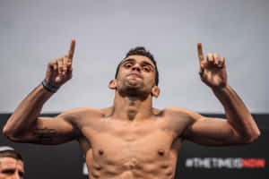 Renan Barão During Fight Night Weigh In Wallpaper