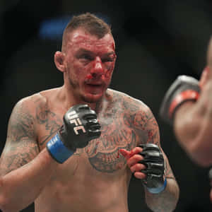 Renato Moicano Injured Eye Wallpaper