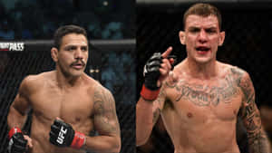 Renato Moicano Losing Against Dos Anjos Wallpaper