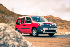 Renault Kangoo Compact Van On The Road Wallpaper
