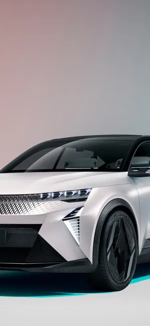 Renault Scenic Concept Car Profile View Wallpaper