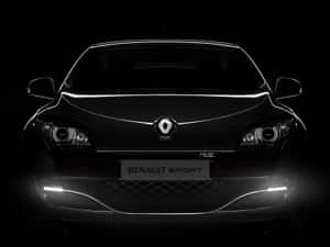 Renault Sport Carin Black Wallpaper