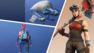 Renegade Raider Fortnite Armors Wallpaper