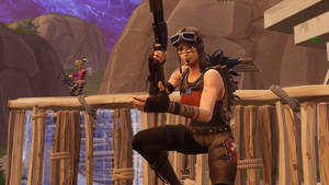 Renegade Raider Fortnite Hero Wallpaper