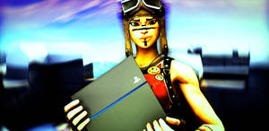 Renegade Raider Fortnite Playstation Wallpaper