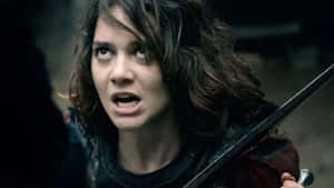 Renfri, The Shrike, In A Stunning Pose. Wallpaper