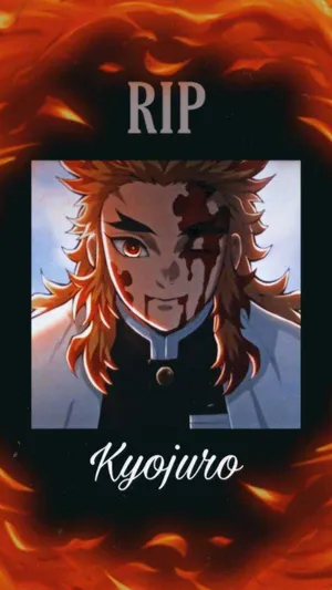 Rengoku Aesthetic - Flames Of Passion And Determination Wallpaper