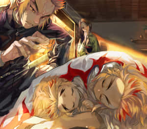 Rengoku Brothers Final Moments Wallpaper