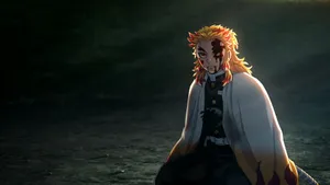 Rengoku Final Moments Wallpaper