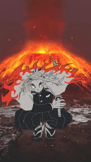 Rengoku - The Flame Of Hope Wallpaper