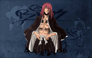 Renji Abarai From The Popular Anime Series Bleach Wallpaper