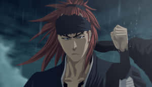 Renji Abarai, The Captain Of The 6th Division In The Gotei 13 Wallpaper