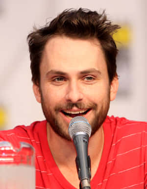 Renowned Actor Charlie Day In A Candid Moment Wallpaper