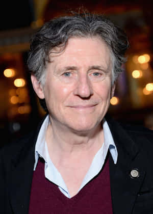 Renowned Irish Actor Gabriel Byrne In The Spotlight Wallpaper