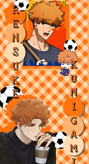 Rensuke Kunigami Soccer Passion Wallpaper