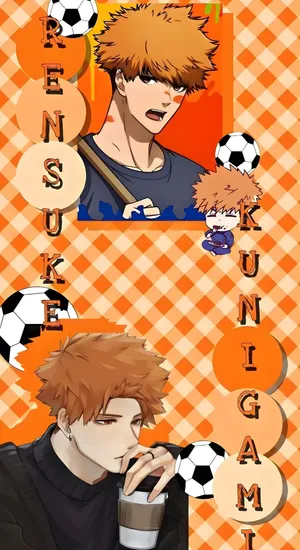 Rensuke Kunigami Soccer Passion Wallpaper