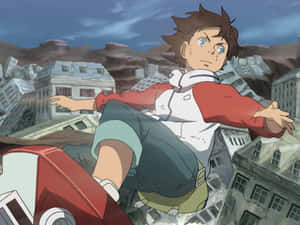 Renton Thurston Eureka Seven Adventure Wallpaper