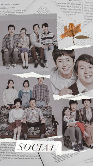 Reply 1988 Family Picture Cutout Wallpaper