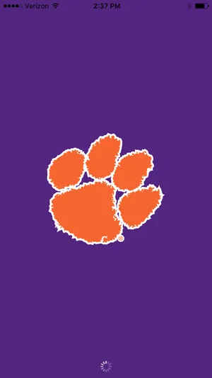 Represent Your Favorite Team, Clemson, With This Awesome Clemson Iphone Wallpaper. Wallpaper