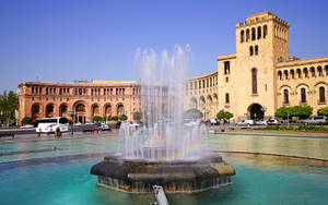 Republic Square Armenia Wallpaper