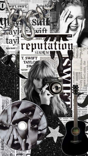 Reputation Collage Art Wallpaper