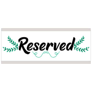 Reserved Word Art Wallpaper