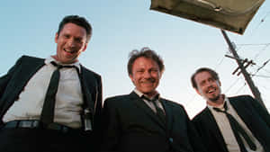 Reservoir Dogs Cast Laughing Wallpaper