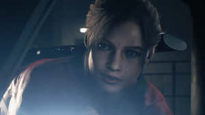 Resident Evil 2 Claire Ready To Take On Whatever Comes Her Way! Wallpaper