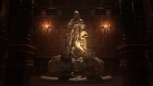Resident Evil 8: Village Statue Wallpaper