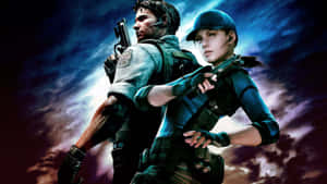 Resident Evil Characters Armedand Ready Wallpaper