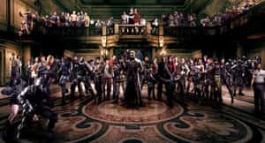 Resident Evil Characters Gathering Wallpaper