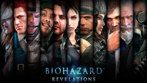 Resident Evil Characters In Action Wallpaper
