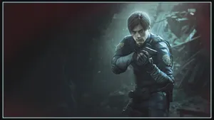 Resident Evil Hero Readyfor Action Wallpaper