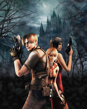 Resident Evil Heroes Readyfor Action Wallpaper