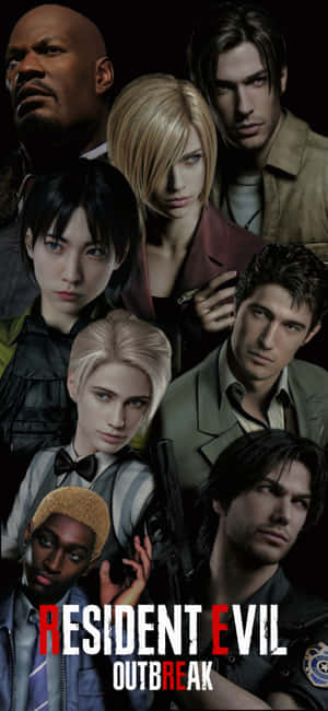 Resident Evil Outbreak Characters Wallpaper