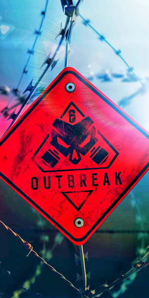 Resident Evil Outbreak Warning Sign Wallpaper