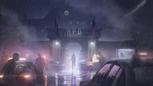 Resident Evil Raccoon Police Wallpaper