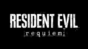 Resident Evil Requiem Logo Wallpaper
